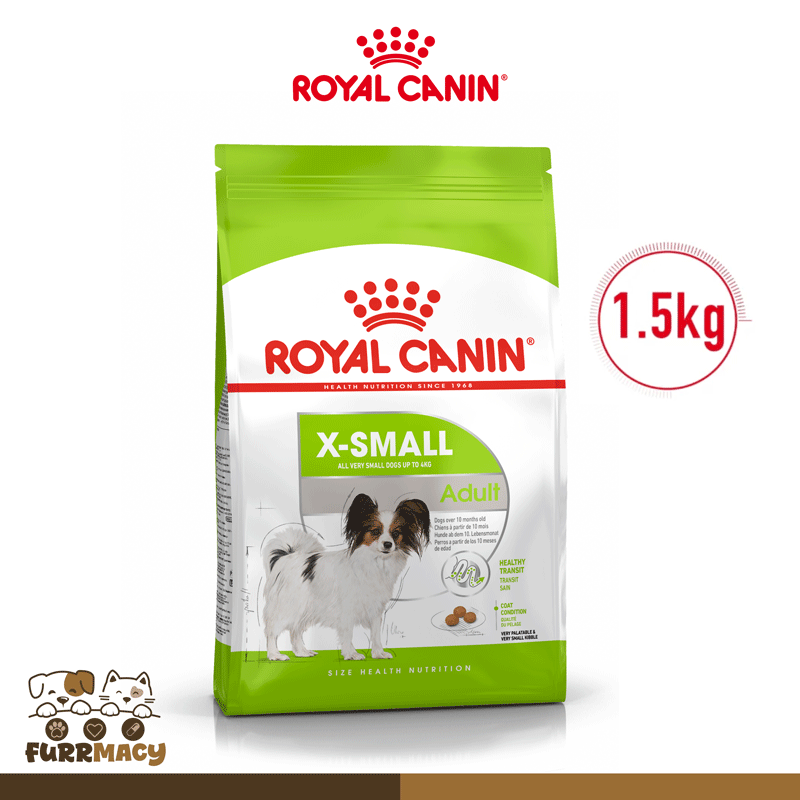 Royal Canin X-Small Adult 500g Dry Dog Food - Size Health Nutrition