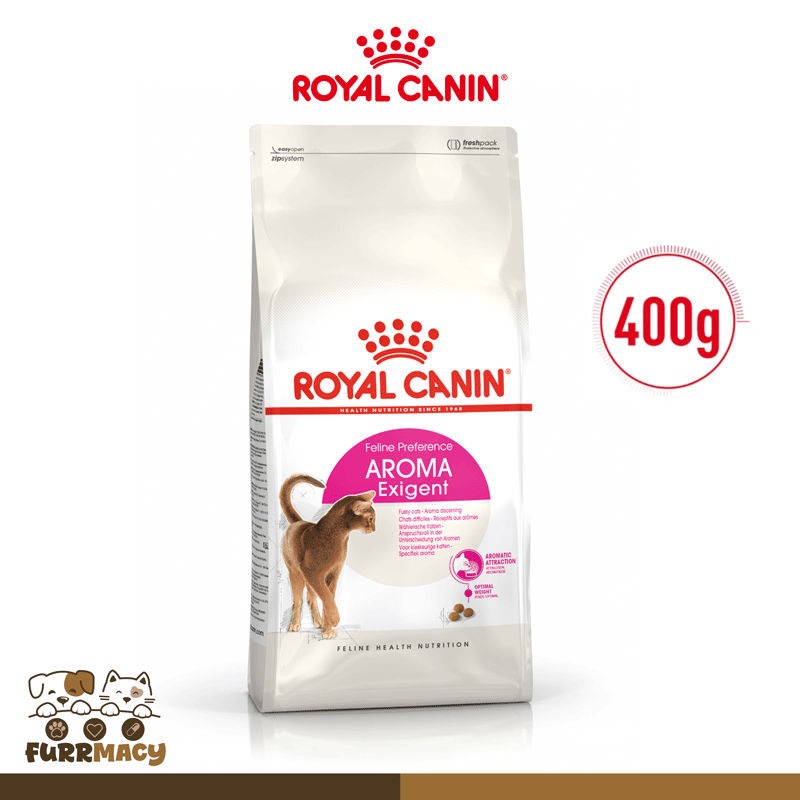 Royal Canin Aroma Exigent 400g Adult Dry Cat Food Feline Health Nutrition