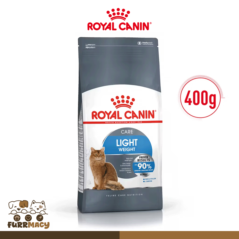 Royal Canin Light Weight Care Dry Cat Food 400g