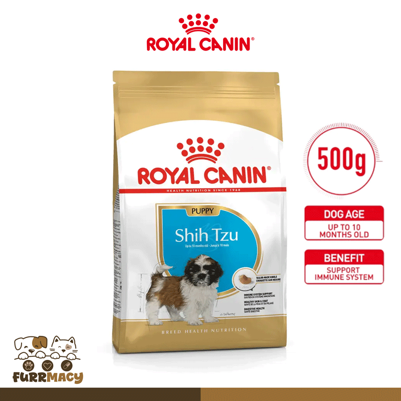 Royal Canin Shih Tzu Puppy Dry Dog Food 500g