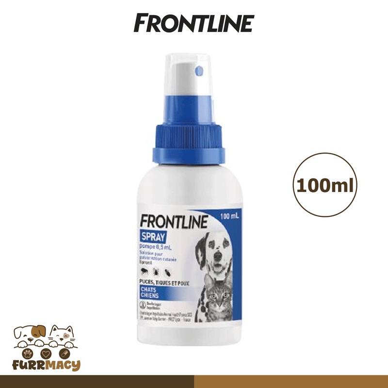 Frontline Spray for Fleas and Ticks 100ml