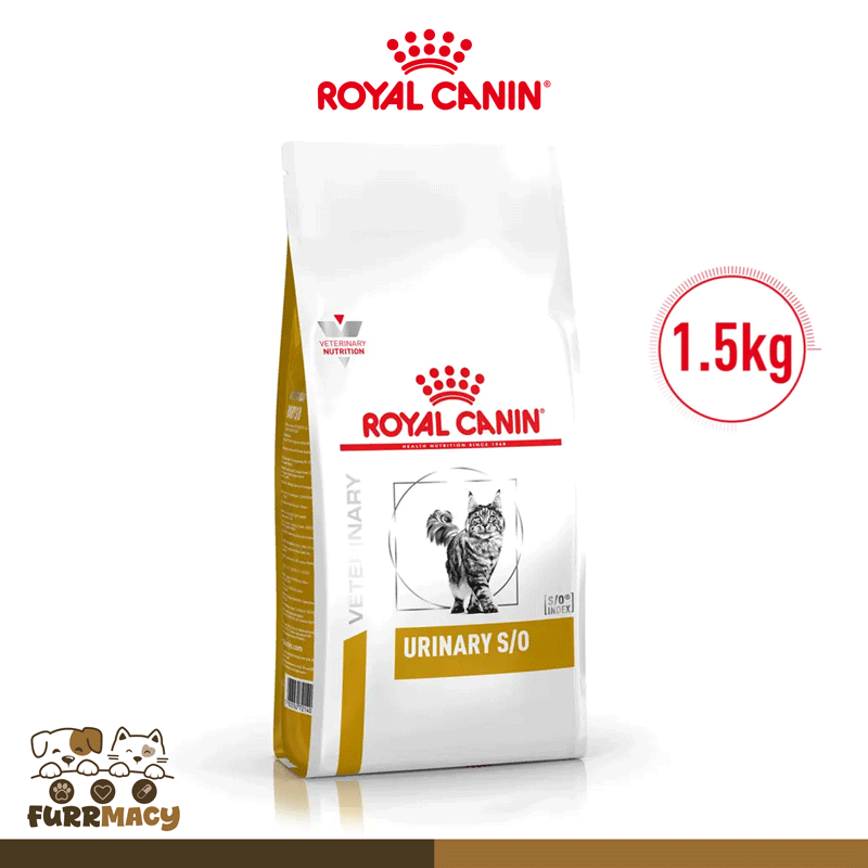 Royal Canin Veterinary Diet URINARY S/O Cat Dry Food 1.5kg