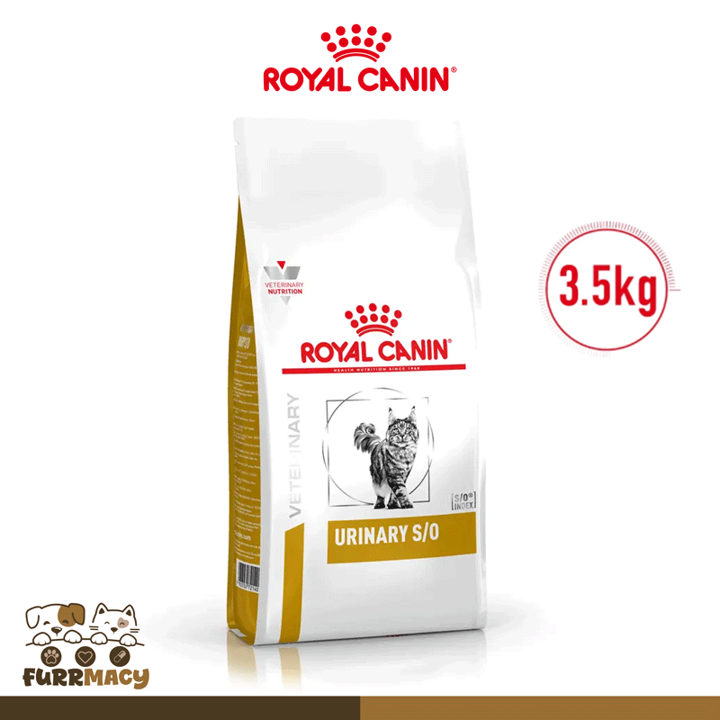 Royal Canin Veterinary Diet URINARY S/O Cat Dry Food 3.5kg